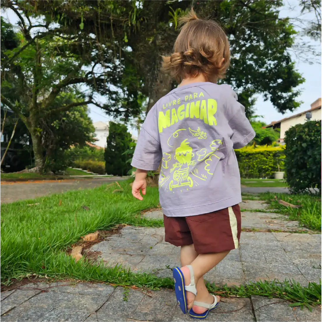Shorts Tactel Achei Uma Tartaruga!