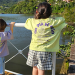 Camiseta Over Um Dia de Verão
