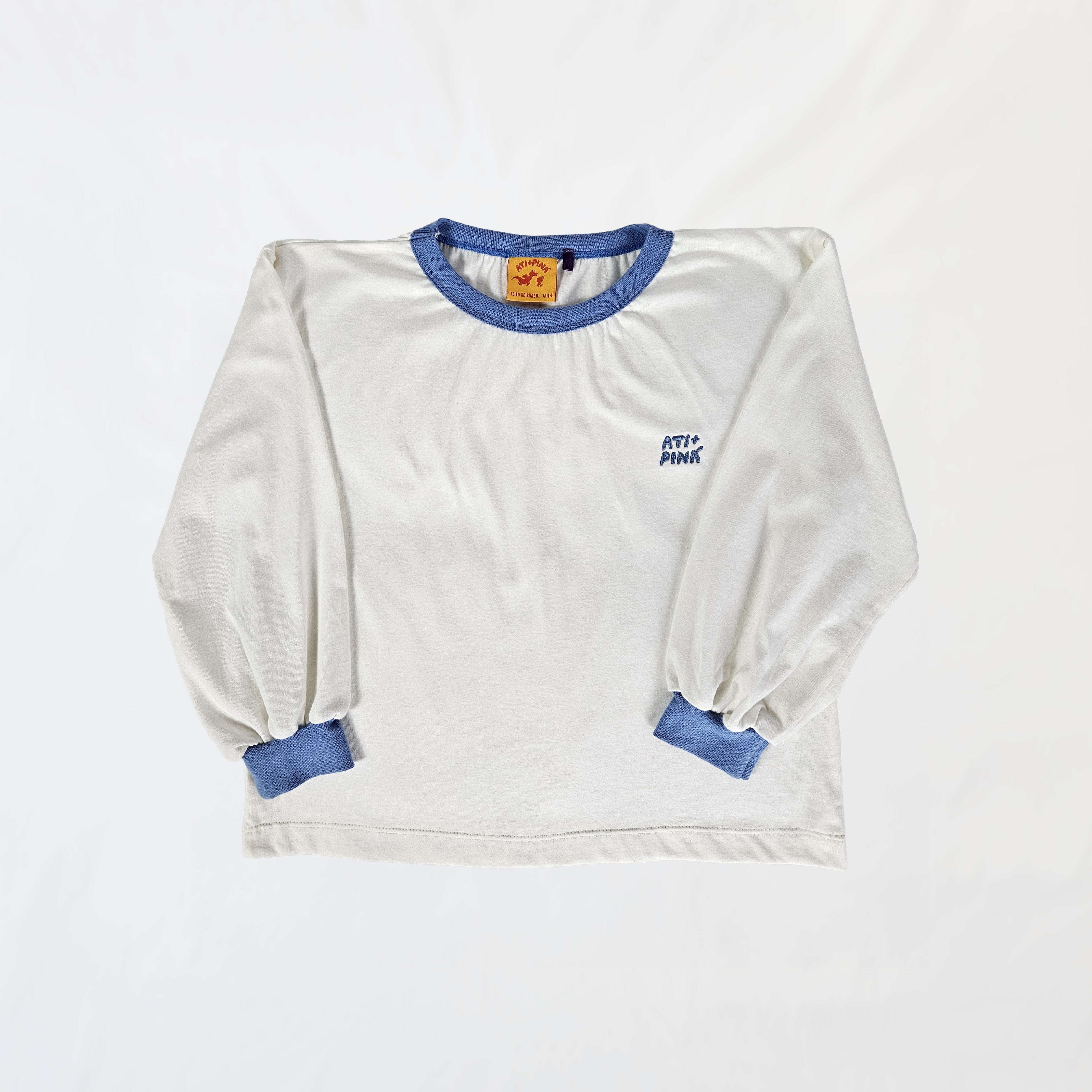 Camiseta Manga Longa Sorvete de Nuvem
