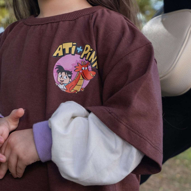 Camiseta Over Ati Pinááááá! - Ati+Piná