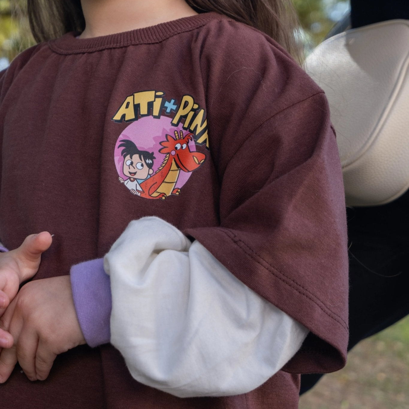 Camiseta Over Ati Pinááááá! - Ati+Piná