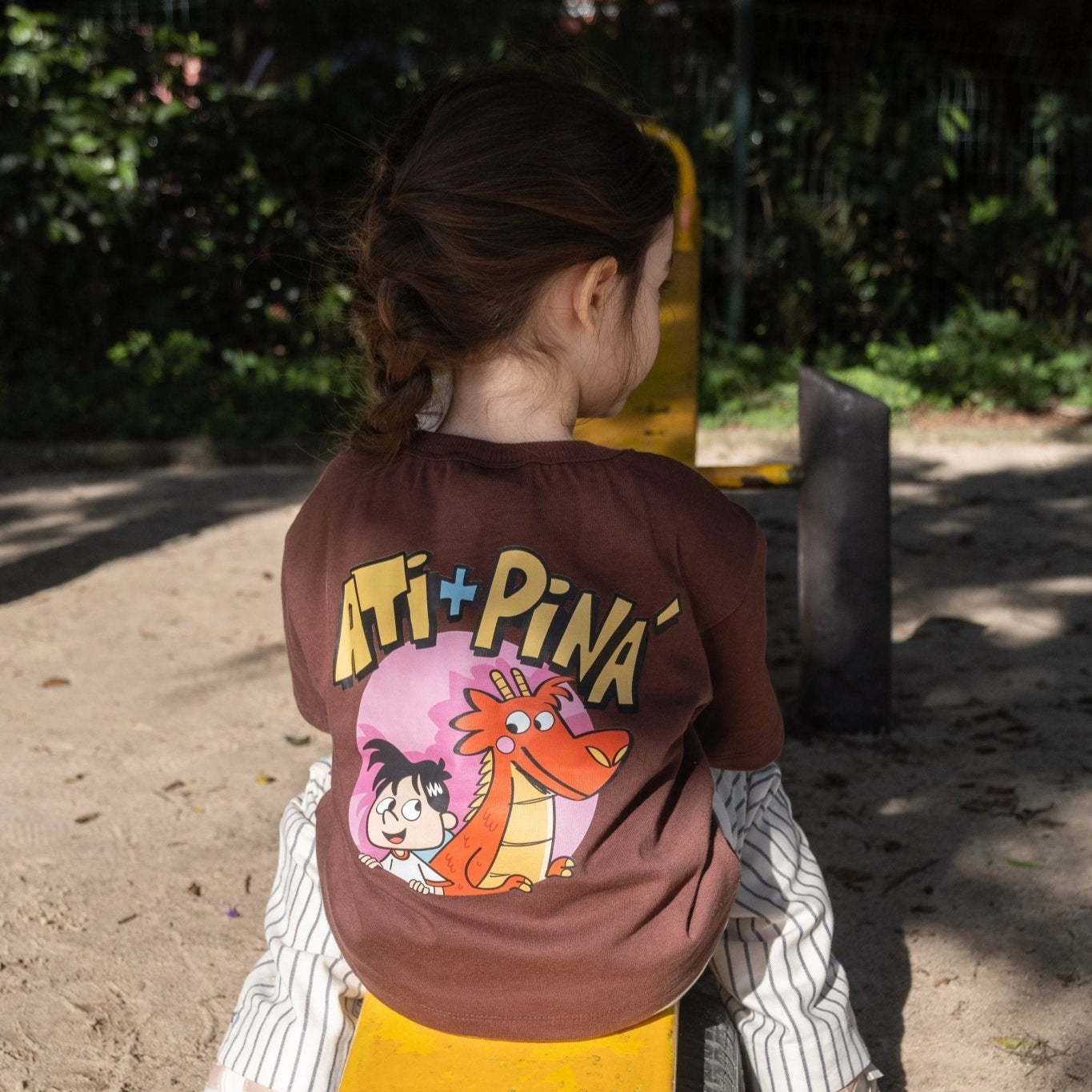 Camiseta Over Ati Pinááááá! - Ati+Piná